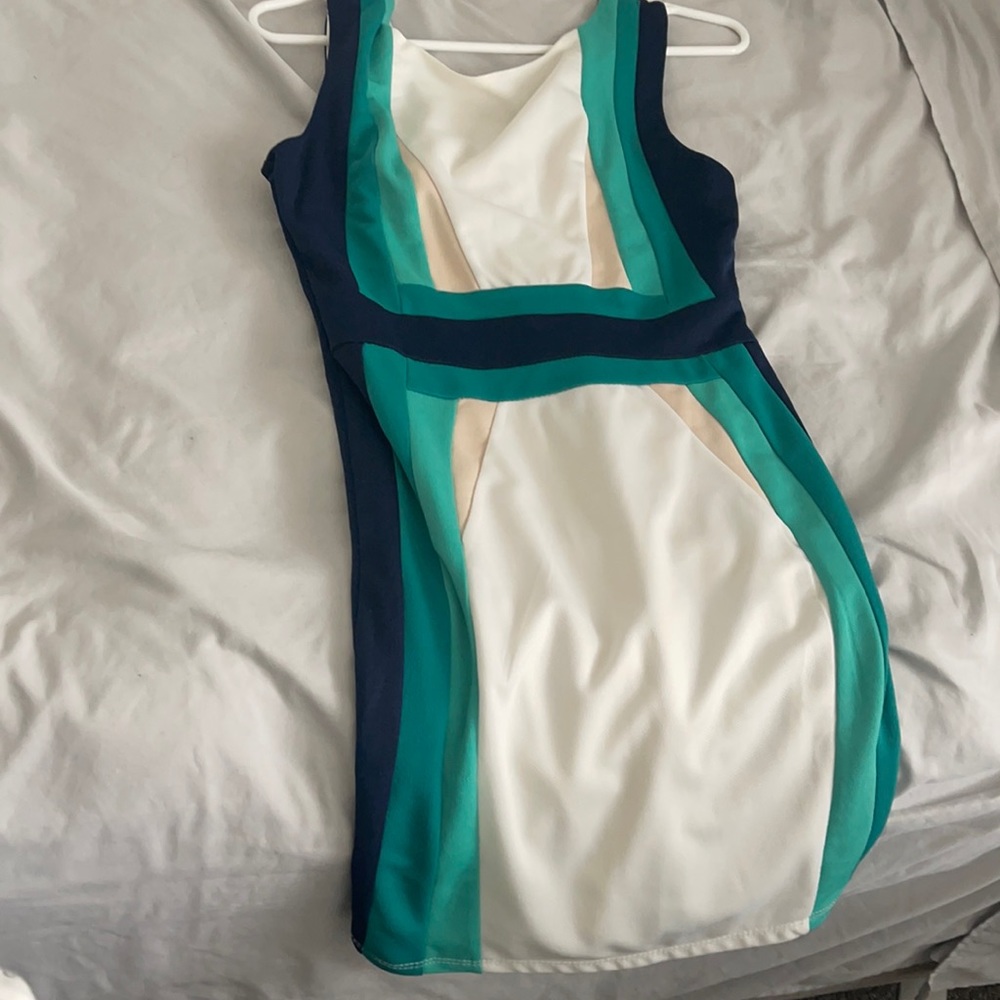 Multi color party dress. Size S